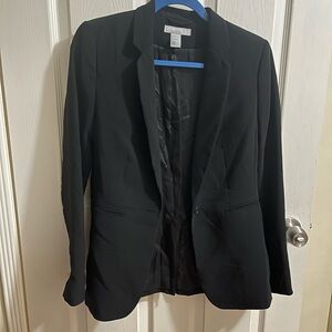 H&M black blazer fully lined size 8.